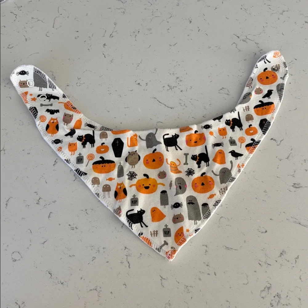 Halloween Baby Bibs- Set of 3